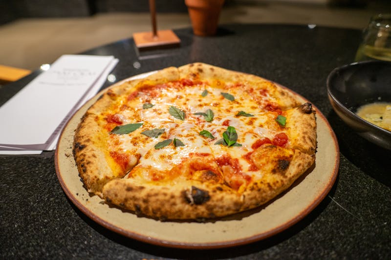 Seasons pizza Margherita classic hand-crafted pizza